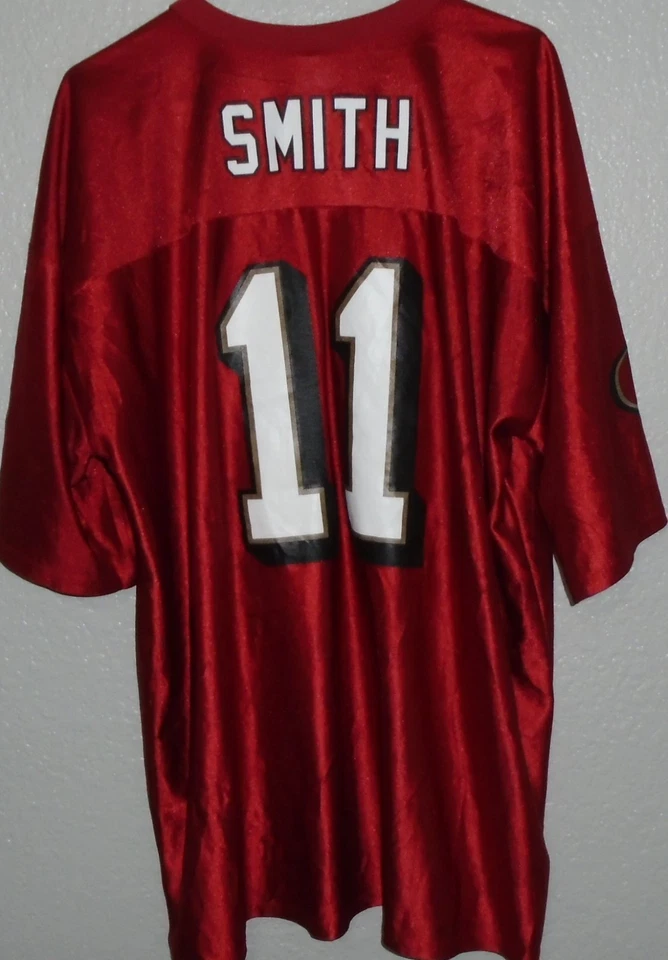 Camiseta de los San Francisco 49ers #11 Alex Smith jugadores de la NFL XXL Foto 2 de 2