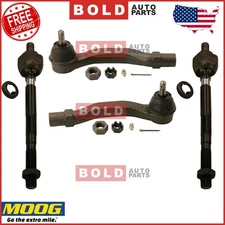 MOOG Front Inner & Outer Tie Rod Ends Kit Set of 2 New for Honda CR-V 1997-2001