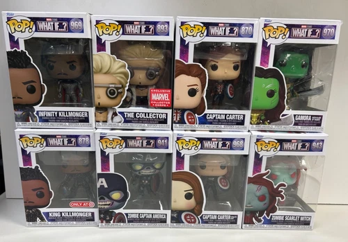 Marvel What If...? Funko Pop Figures, Lot of 20! Walmart, Target Exclusives!