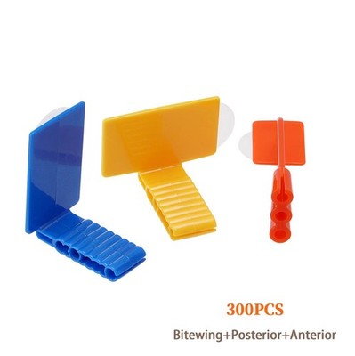 300x Dental Sensor Holder Self-adhesive X-ray Anterior/Posterior/Bitewing block