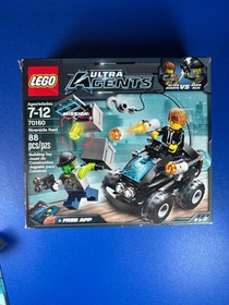 LEGO Ultra Agents: Riverside Raid (70160) 100% W/ Minifigs, Manual & Box