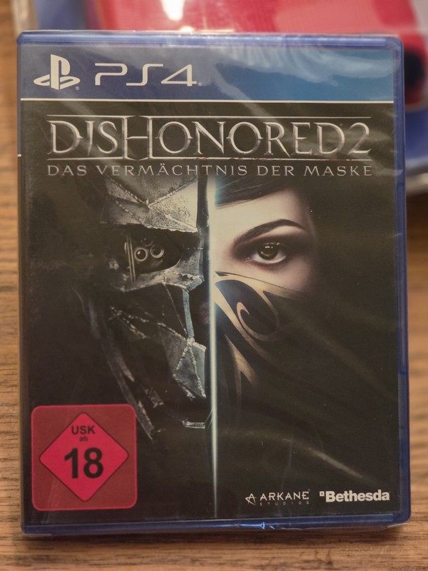 Dishonored 2 - Das Vermächtnis der Maske Sony Playstation 4 US Seller