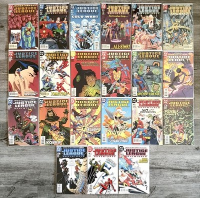Justice League Adventures 2002 Comic Lot of 22 VG/VG+ 10-16, 18-25, 27, 29-34