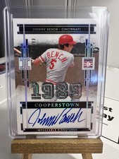 2025 Panini Impeccable - Impeccable Cooperstown Signatures Johnny Bench #ICS-JB