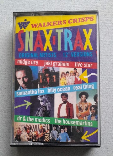 Walkers Crisps – Snax Trax Original 1986 Stiletto Cassette