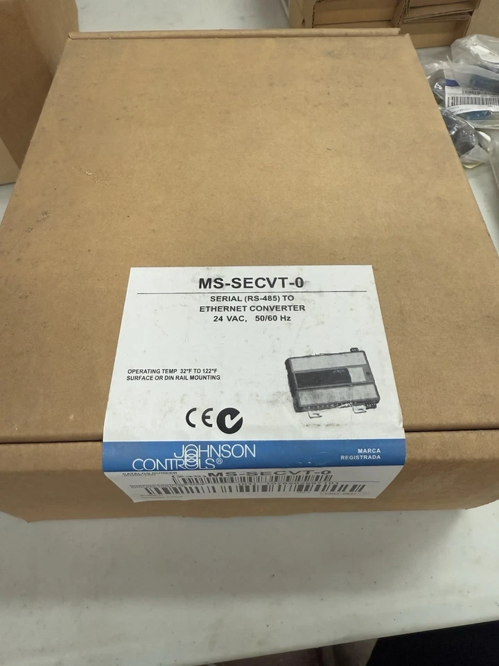 New! Sealed! JOHNSON CONTROLS MS-SECVT-0 / MSSECVT0  - Image 2 of 2