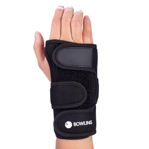 Bowling Gloves, Bowling Wrist Brace, Bowling Wrist Support, Right Hand M