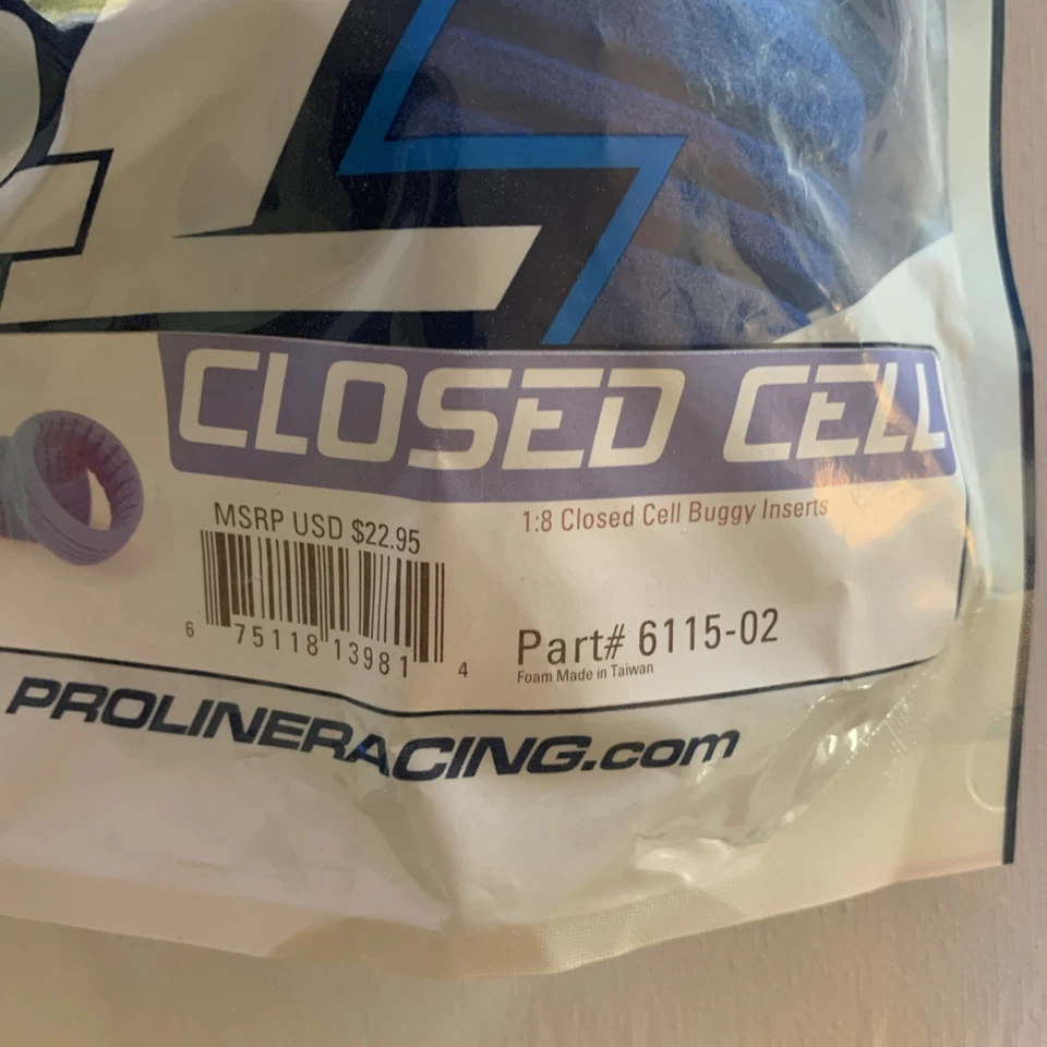 Pro-Line V2 Closed Cell Buggy 1:8 Inserts 6115-02 NEW - Image 3 of 4