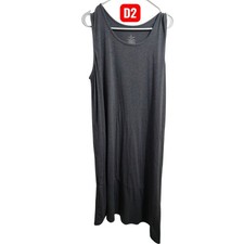 D2 * Cuddl Duds Flexwear Maxi Dress GrayXL