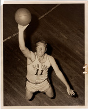 1952 Harry Gallatin New York Knicks Type 1 Original Team Issued Photo NBA RARE