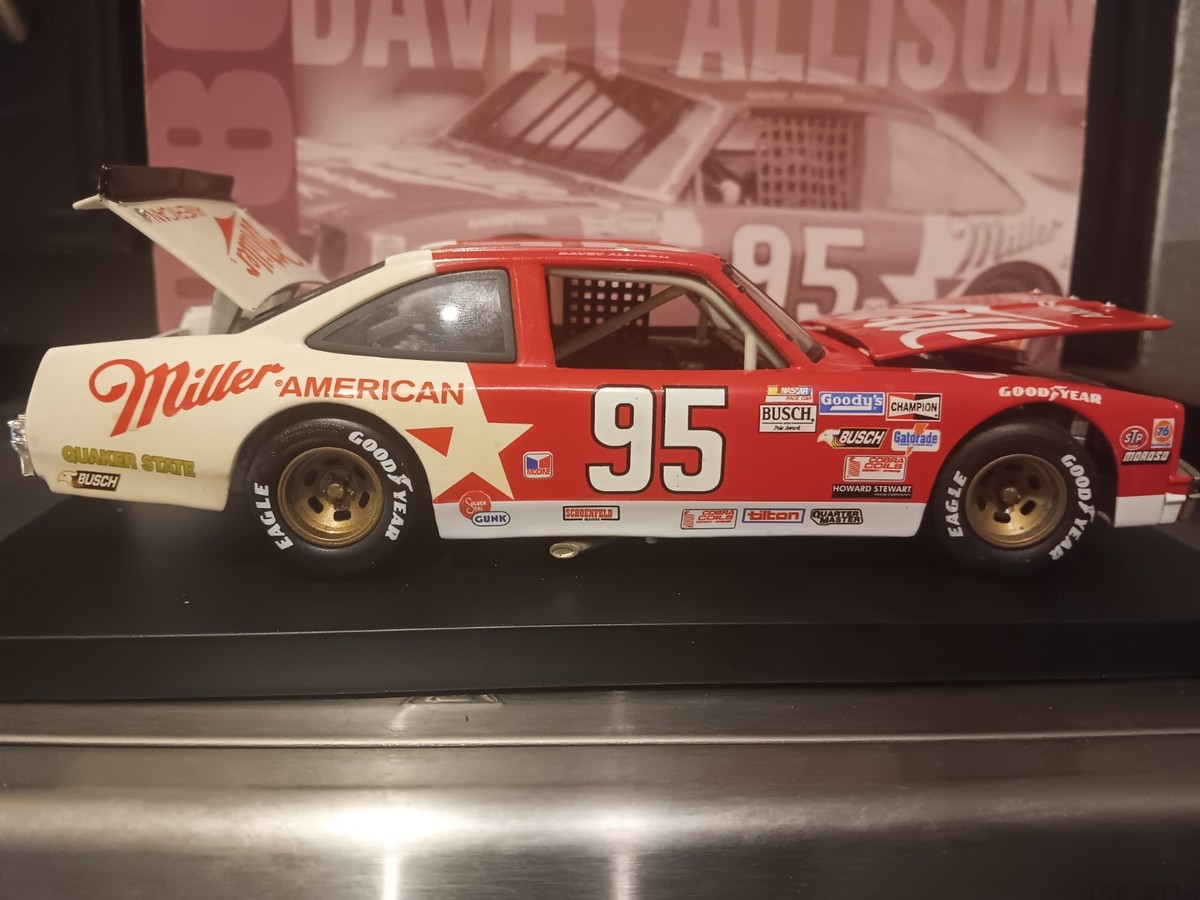 1/24 Action 1986 Davey Allison #95 Miller American Chevy Nova