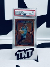Brandon Miller 2023-24 Panini Obsidian Electric Etch Orange Rookie  /99 PSA 9