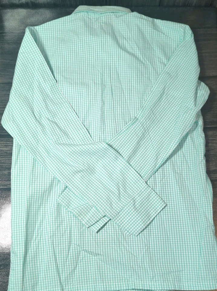 Izod Niños Manga Larga Avaricia Cuadros Botones Talla 12 Foto 4 de 4