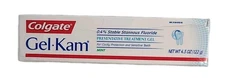 COLGATE • Gel-Kam Flouride • Preventative TREATMENT GEL •  MINT 4.3 Oz ( 122 g )