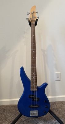 Yamaha RBX170 Electric Bass Guitar Solid Top 4-String Right Handed 24 Frets Blue
