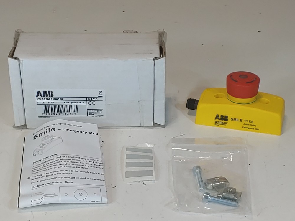 ABB Smile 11 EA Emergency Stop Button 2TLA030051R0000