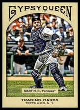 Russell Martin 2011 Topps Gypsy Queen #163 Yankees MLB READ FREE SHIPPING