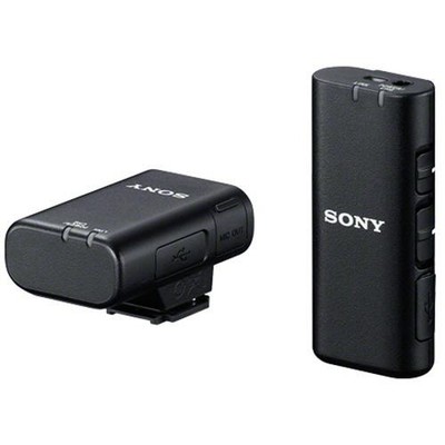 Sony ECM-W2BT Digital Bluetooth Wireless Mikrofon Bluetooth 3,5mm Schwarz