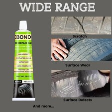 Tire Repair Paste 55g Car Bike Scratch Rubber Sealant Black Glue Quick Dry