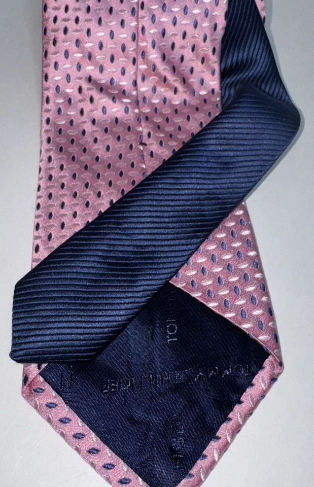 Tommy Hilfiger Hombre Corbata Cuello Lote 3 Geométrica Foto 4 de 4