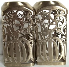 Bath & Body Works PUMPKIN Hand Soap Sleeve Cover, for FOAMING, NEW X 2