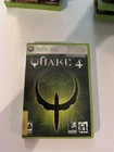Quake 4 Microsoft Xbox 360 Complete In Box with Manual & Bonus Disc