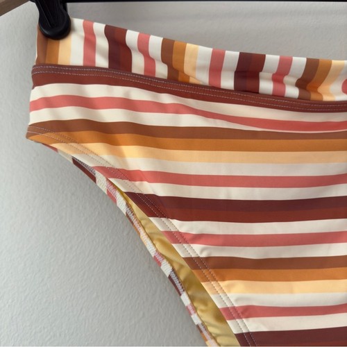 Nuevo con etiquetas Billabong Ray of Gold Traje de Baño Parte Inferior Bikini Rayas Elastizado Playa Piscina 12 - Imagen 5 de 13
