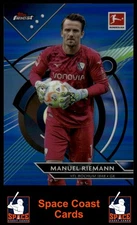 2022-23 Finest Bundesliga #27 Manuel Riemann Blue Refractor #/150