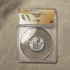 1917 Standing Liberty Quarter 25c Type 2 Higher Grade XF40 ANACS