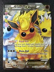 Flareon EX RC28/RC32 Generations Radiant Collection Full Art Holo