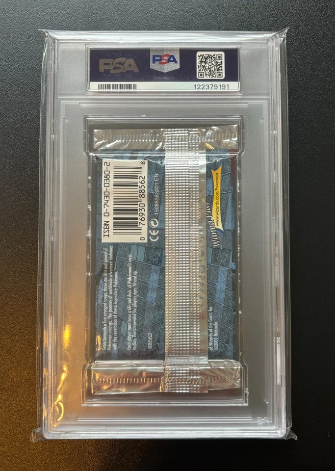 Pokemon Neo Revelation First Edition Booster Pack Sealed PSA 8 NM - Image 2 of 2