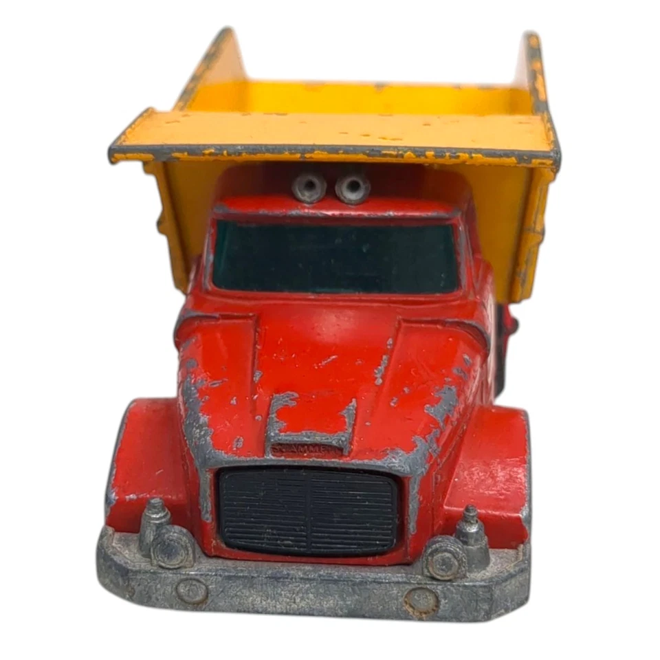 1960s Matchbox Lesney King Size Scammell Contractor Dump Truck Tipper K10 / 19 - Image 3 of 4