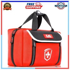 First Aid Kit for Car and Outdoor, 350 Piece Survival Emergency Supplies