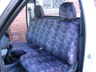PLAIN GREY VELOUR SEAT COVER FIT MAZDA BRAVO 1999-2006,FORD COURIER,NO ARM REST