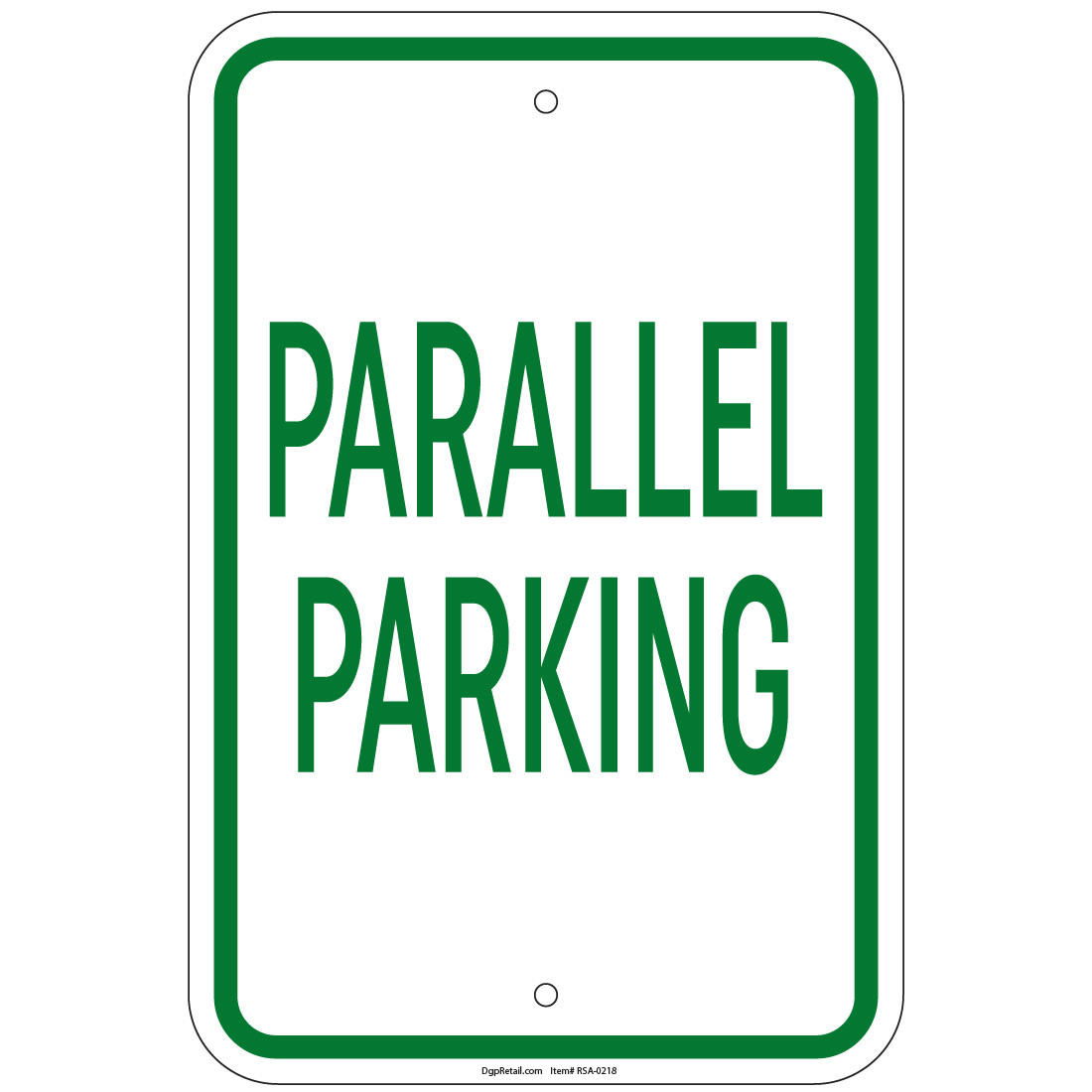 Parallel Parking Sign 8