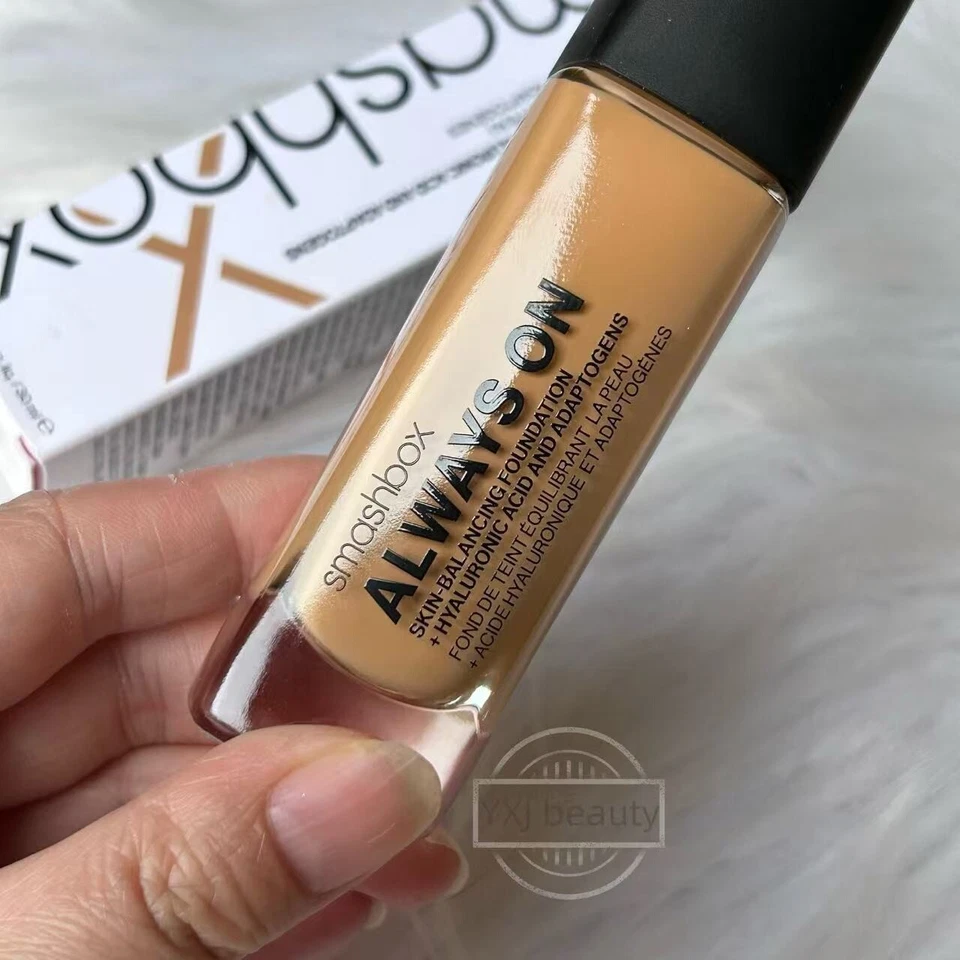 Smashbox Always on 16-Hour Skin-Balancing Foundation~M20-W~Full Size 30ml~New - Image 2 of 4