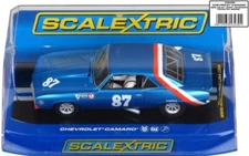 SCALEXTRIC C3430 1969 CHEVROLET CAMARO  #87  BRAND NEW 1/32 SLOT CAR