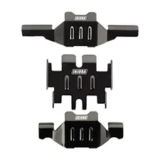 Skid Plate Chassis Armor Front and Rear Axle Protector Stainless Steel for TR...