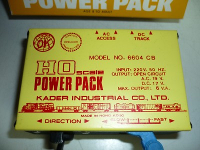 Bachmann HO 6604 Power Pack. Trafo. Funktion geprüft. OVP