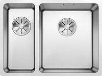 Blanco Andano 340/180-U Edelstahl Seidenglanz Unterbaubecken Hauptbecken Rechts