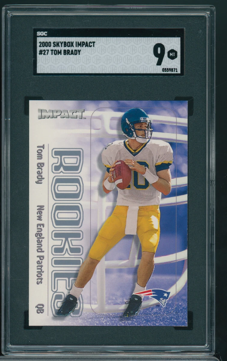 SkyBox Tom Brady Football Sports Trading Cards & Accessories for