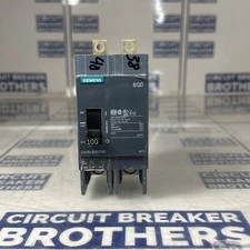 SIEMENS BQD2100 100 Amp 480/277V 2 Pole Circuit Breaker (Ship Same Day)