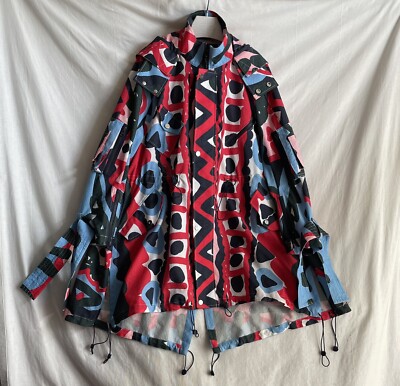 Angel Chen Graphics Windbreaker Parka Größe UK 8 Small