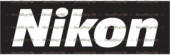 Nikon Sports Optics/Scopes -Hunting/Shooting- Vinyl Die-Cut Peel N' Stick Decals