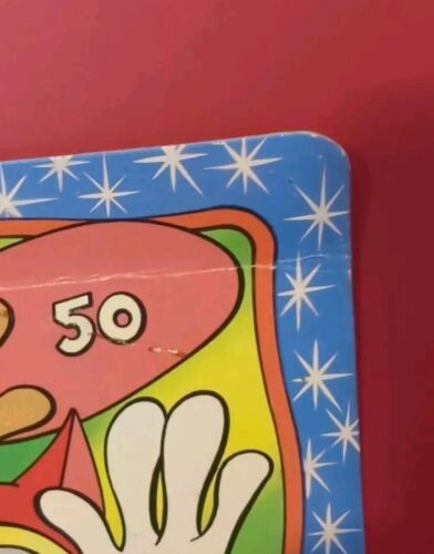 Vintage - 1994 Nickelodeon Magnetic Target Toss - Ren & Stimpy - 3 Throwing Disc - Picture 4 of 12