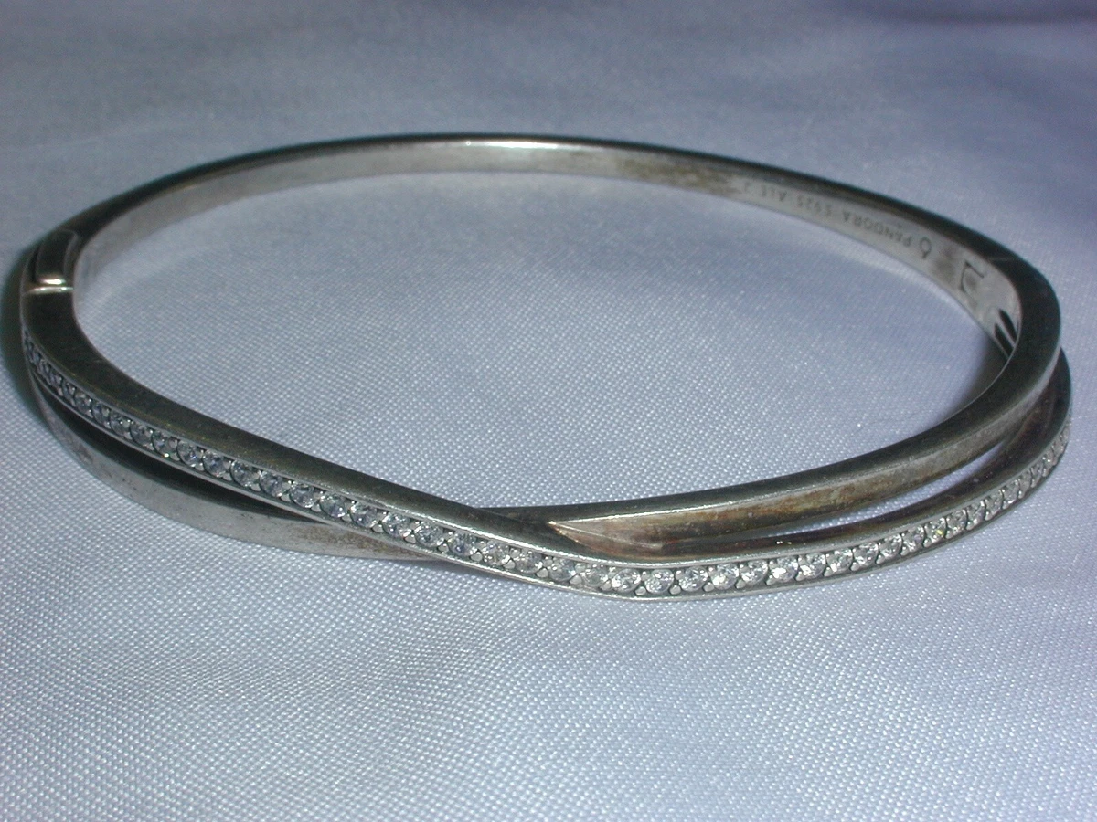 Pandora entwined bangle deals