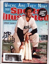 SPORTS ILLUSTRATED MAGAZINE ---JULY 7 2014----EARNIE BANKS COVER SPORTS ILLUSTRATED MAGAZINE ---JULY 7 2014----EARNIE BANKS COVER