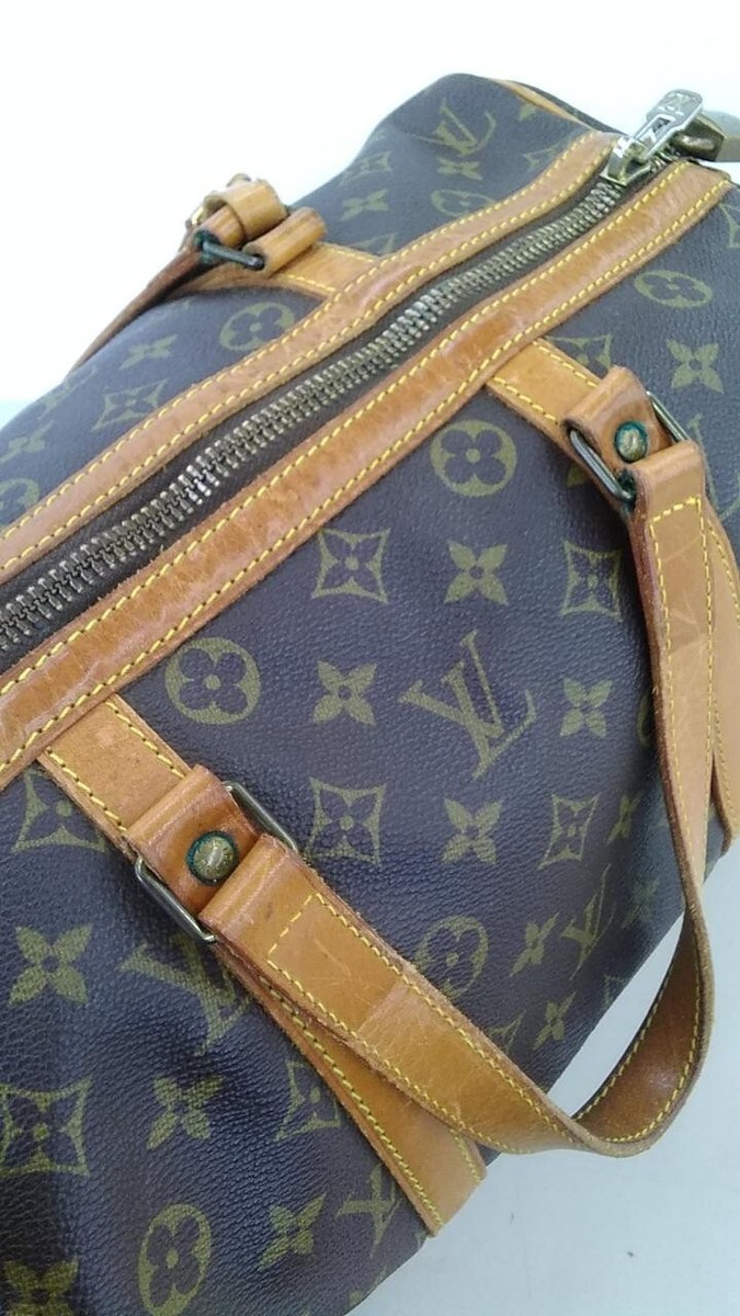 Auth LOUIS VUITTON Monogram Boston Bag Saxophone Pool 35 Auth LOUIS VUITTON Monogram Boston Bag Saxophone Pool 35