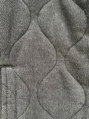 Vivienne Westwood Man Quilted Jacket in Grey Marl with Tartan Lining - Picture 13 of 19