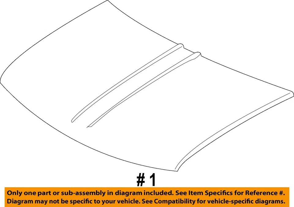 Used Hood fits: 1997 Chevrolet Suburban 1500 Grade C Foto 4 de 4